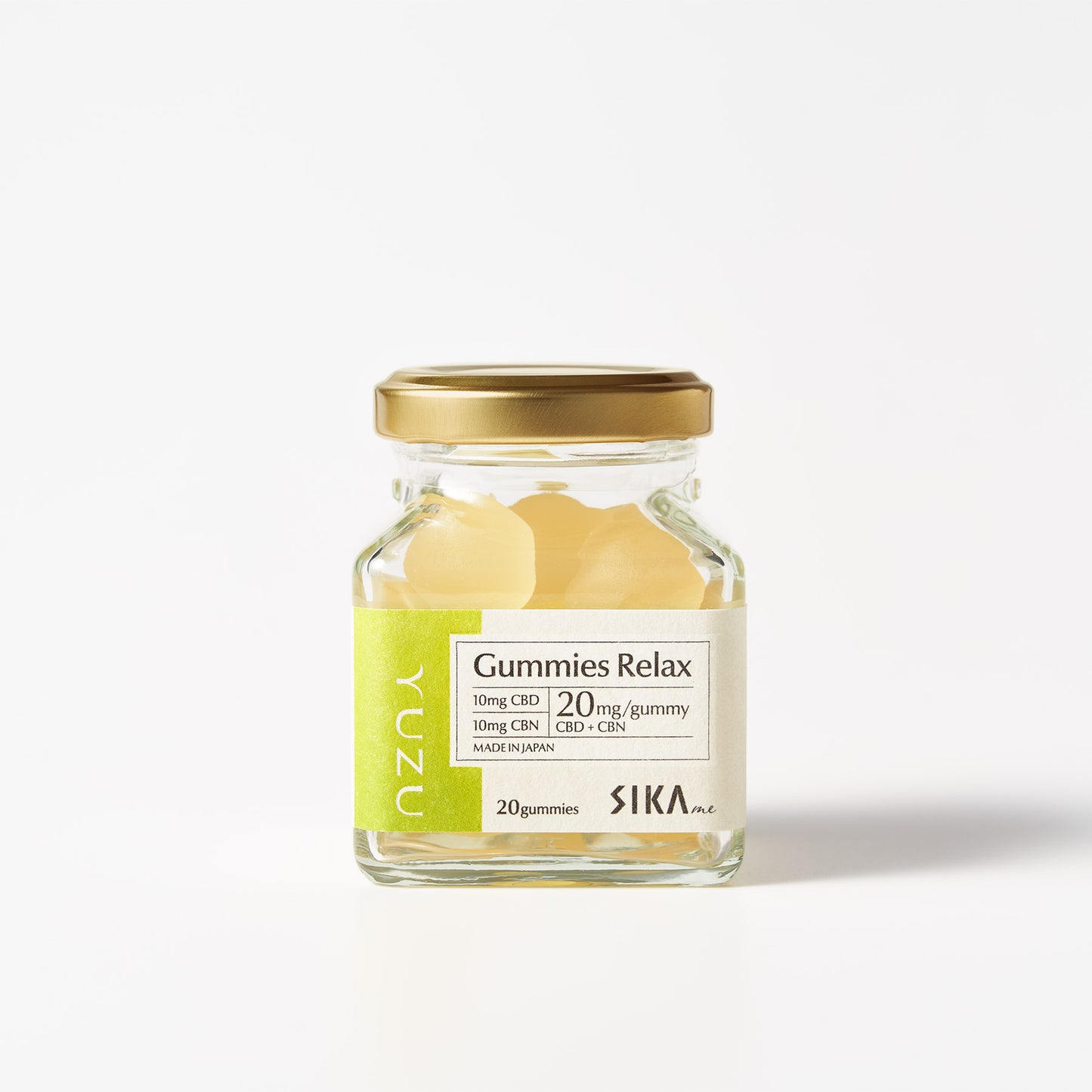 SIKAme グミ リラックス ゆず CBD+CBN