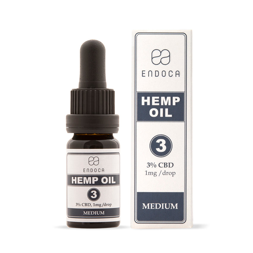 ENDOCA エンドカ ヘンプオイルドロップス 300mg CBD(3%)